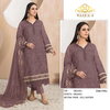 Maaria A Present Heavy Orgenza With Embroidery Sequence Work Dress Material Wholesale Online